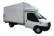 Car Hire Northampton - Ford Luton 3.5 ton Tail Box Lift Truck - Truck hire Northampton