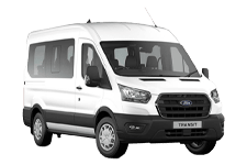 Car Hire Northampton - Ford Minibus - Accommodates 12 Passengers - Minibus hire Northampton