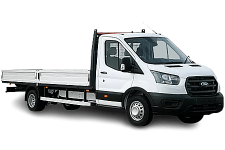 Car Hire Northampton - Ford Transit Dropside Van - Van hire Northampton