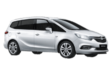Car Hire Northampton - Vauxhall Zafira 7-Seater - Minibus hire Northampton
